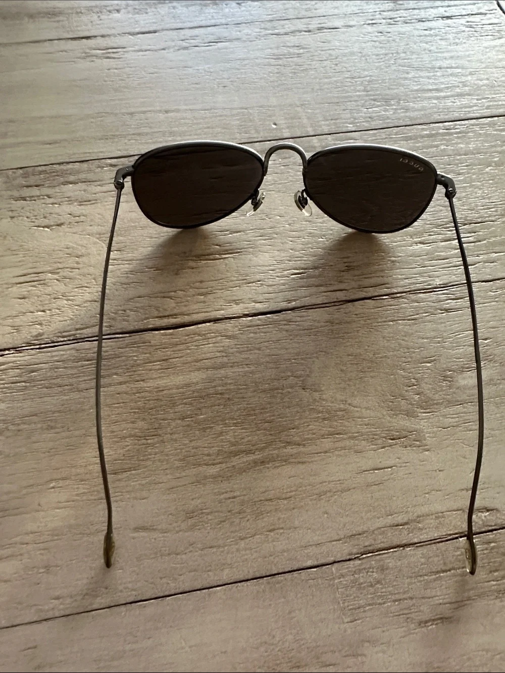 Gucci aviator sunglasses unisex silver classic GG 2256/S R80L8 55 17 145